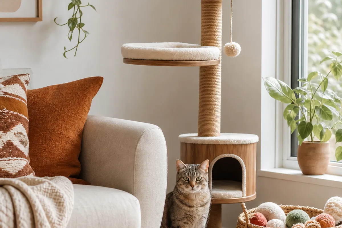 12 Cat Corner Ideas That Fit in Any Living Room