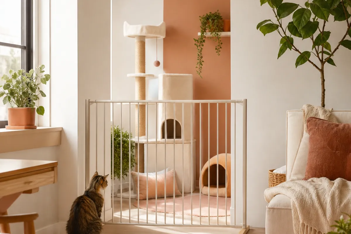 11 Cat Room Divider Ideas for a Studio Apartment