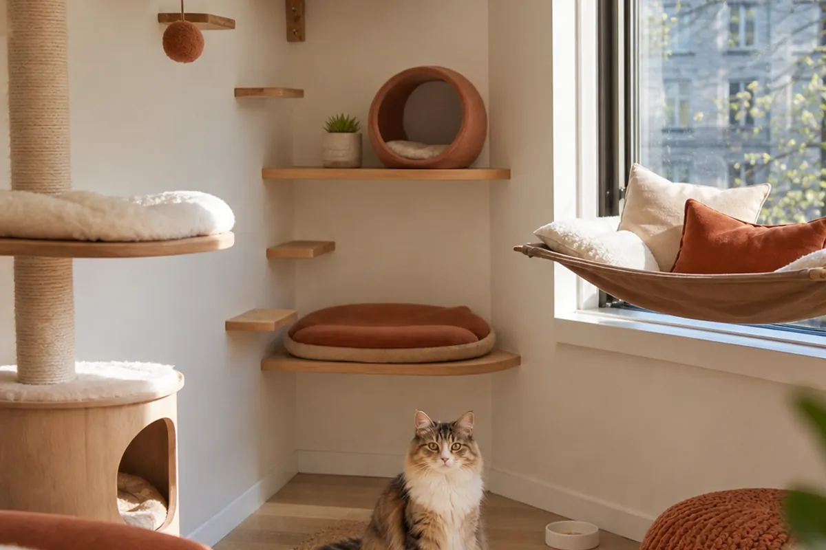 15 Cat Room Ideas for a Small Apartment