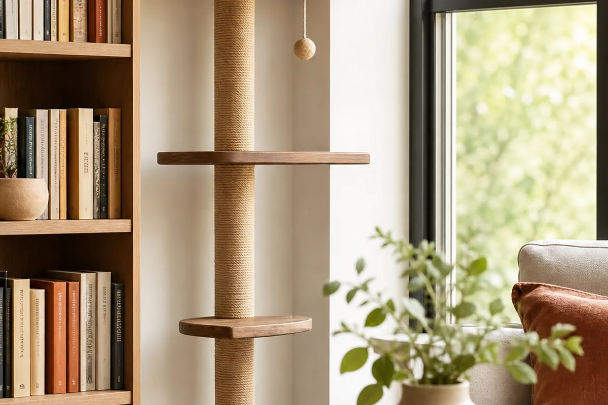 10 Cat Trees That Fit a Small Apartment