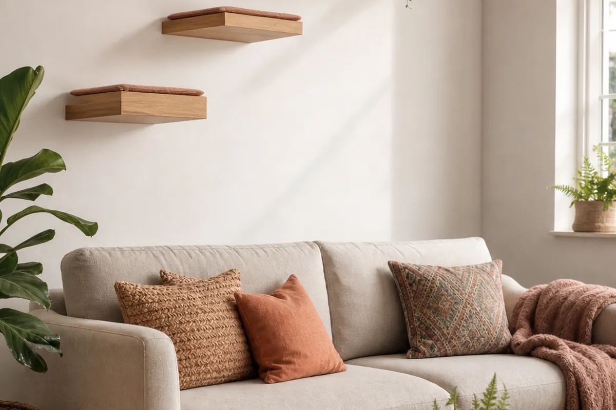 16 Cat Wall Shelves Ideas for Climbing-Crazy Cats