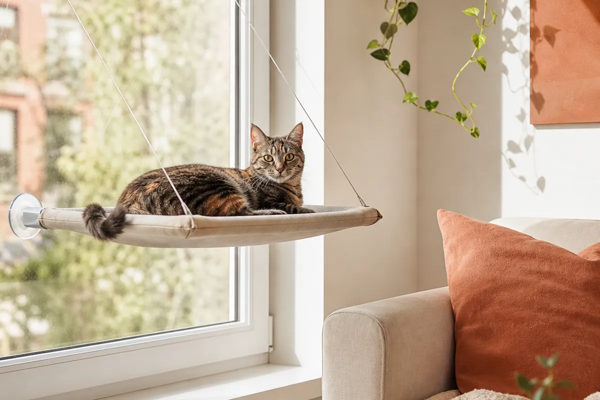 9 Cat Window Perch Ideas for Sunny Apartments