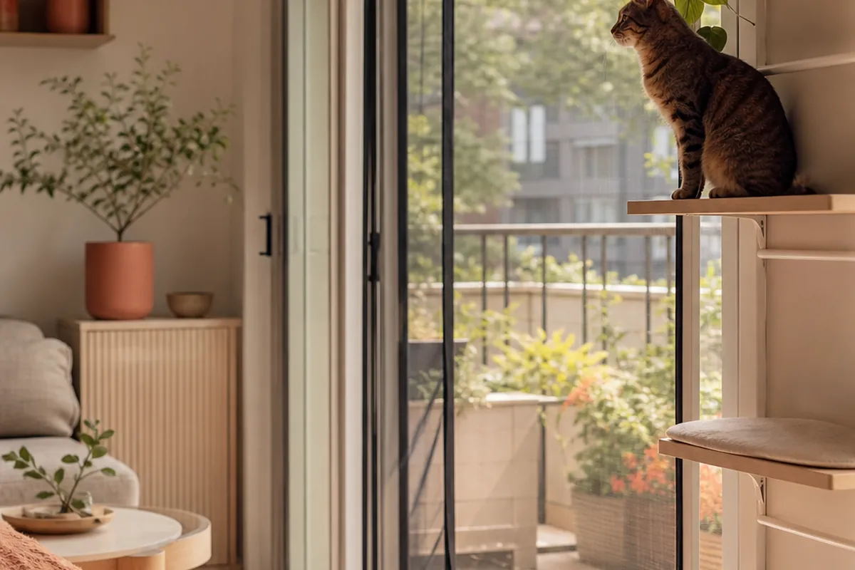 9 Catio Ideas for Sliding Glass Doors in Small Apartments