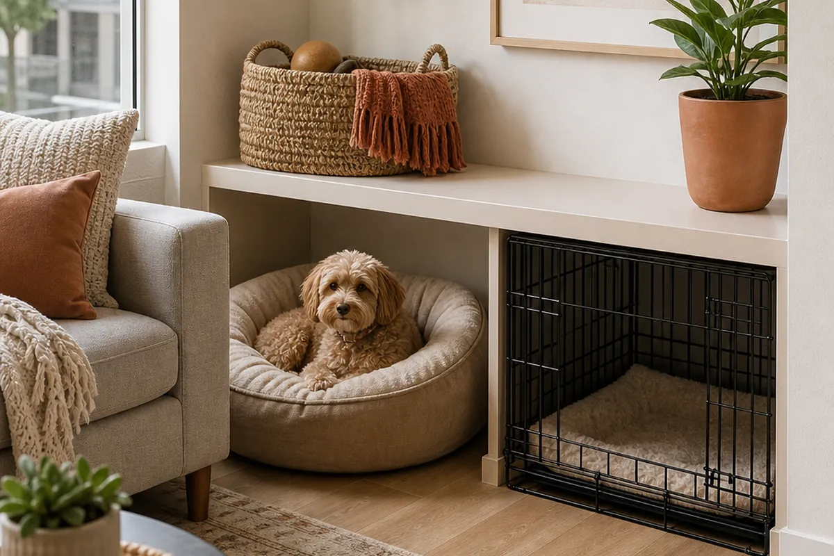 12 Dog Area Ideas for the Living Room