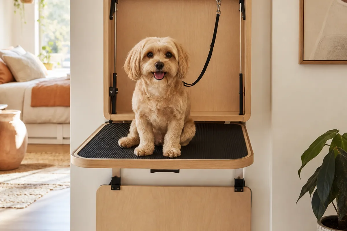 9 Dog Grooming Station Ideas for Small Apartments