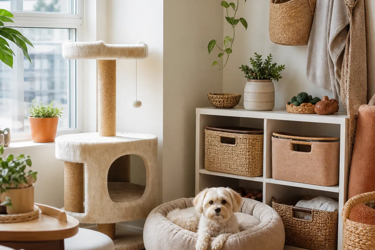 10 Pet Corner Ideas for Homes With No Spare Room