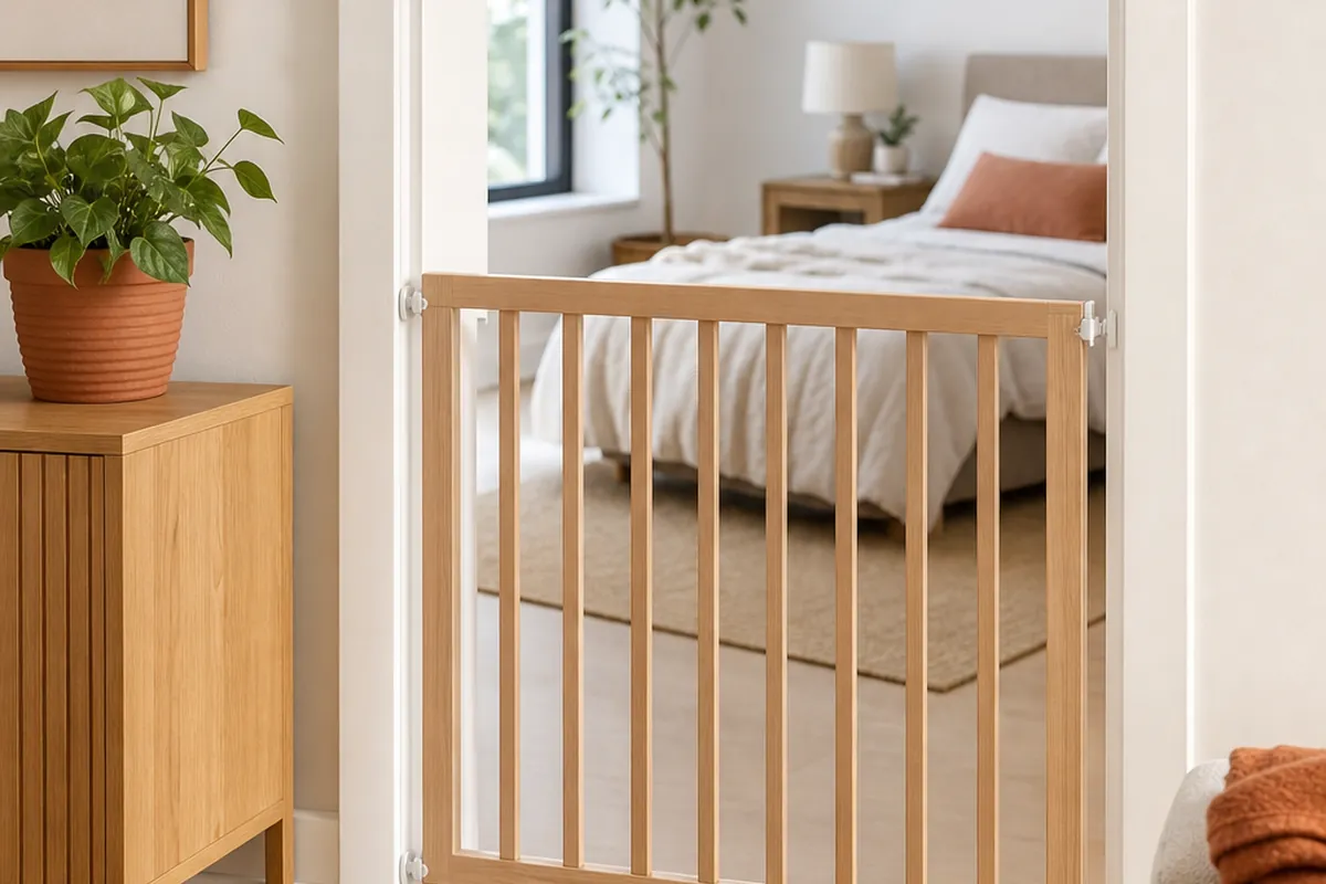 9 Pet Gate Ideas That Do Not Ruin Your Doorways