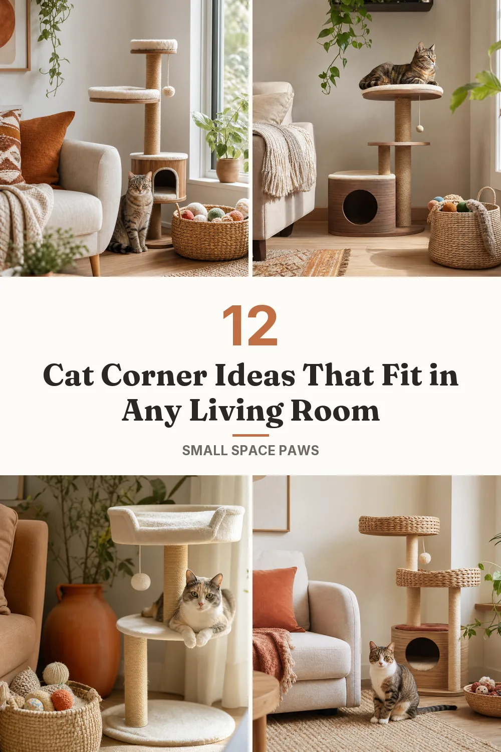 12 Cat Corner Ideas That Fit in Any Living Room