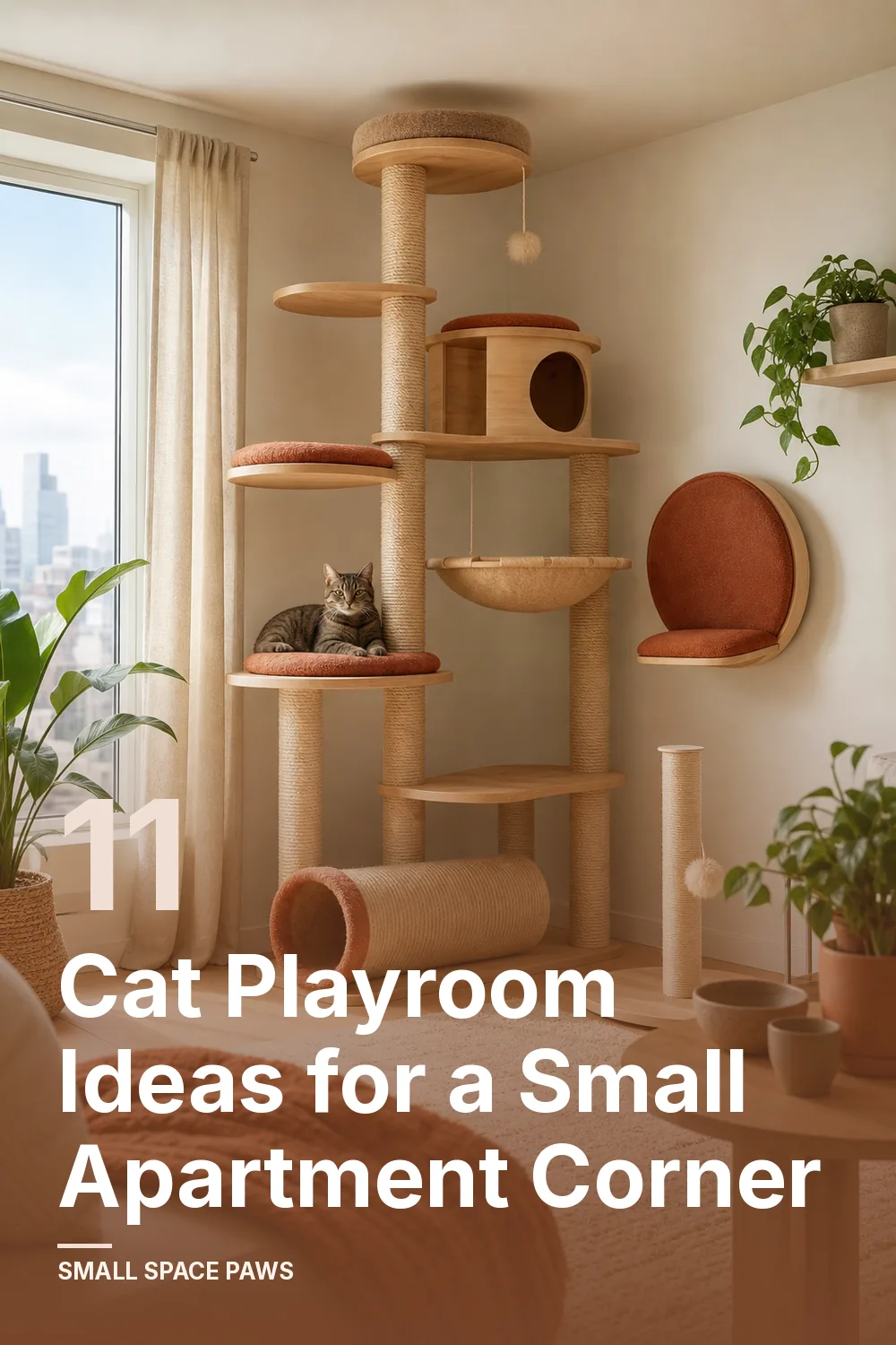 11 Cat Playroom Ideas for a Small Apartment Corner