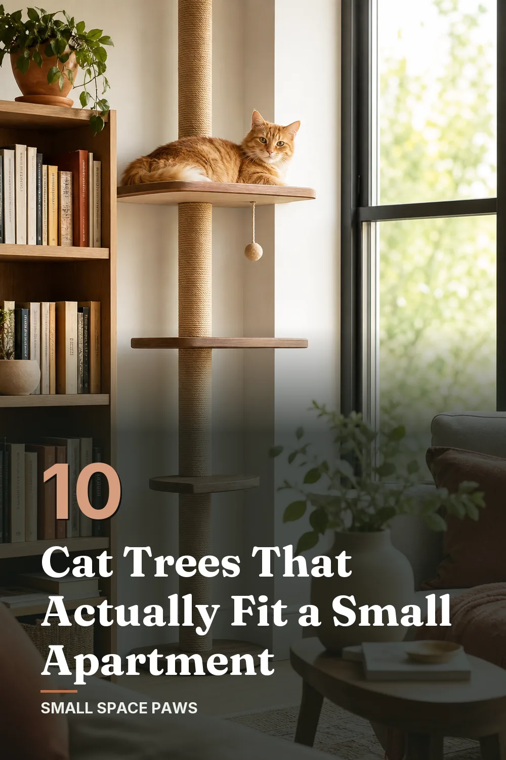 10 Cat Trees That Fit a Small Apartment