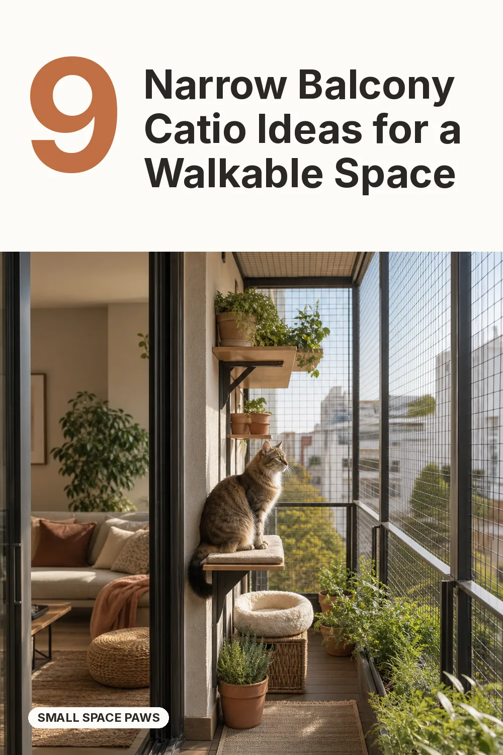 9 Catio Ideas for a Narrow Apartment Balcony