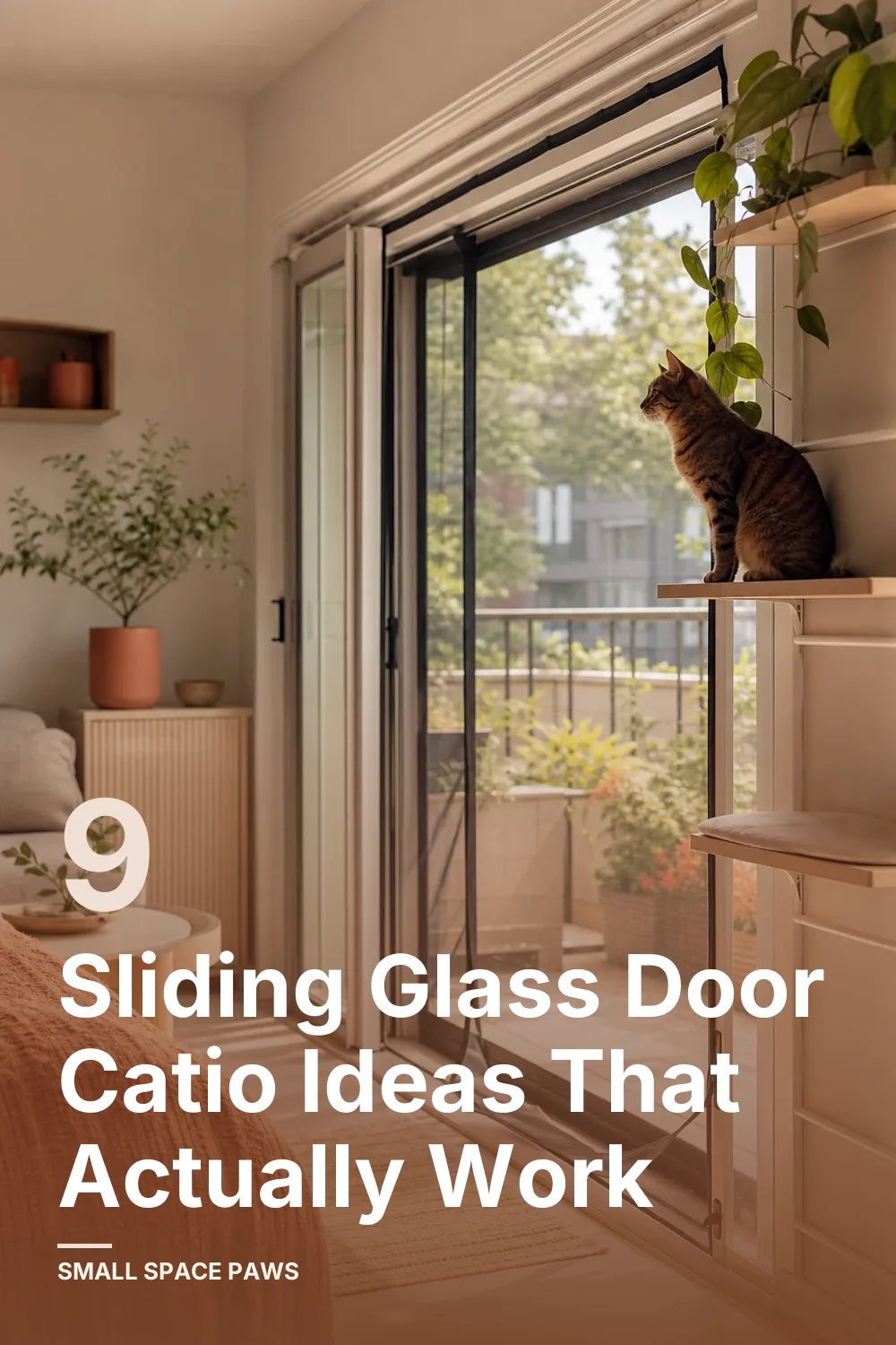 9 Catio Ideas for Sliding Glass Doors in Small Apartments