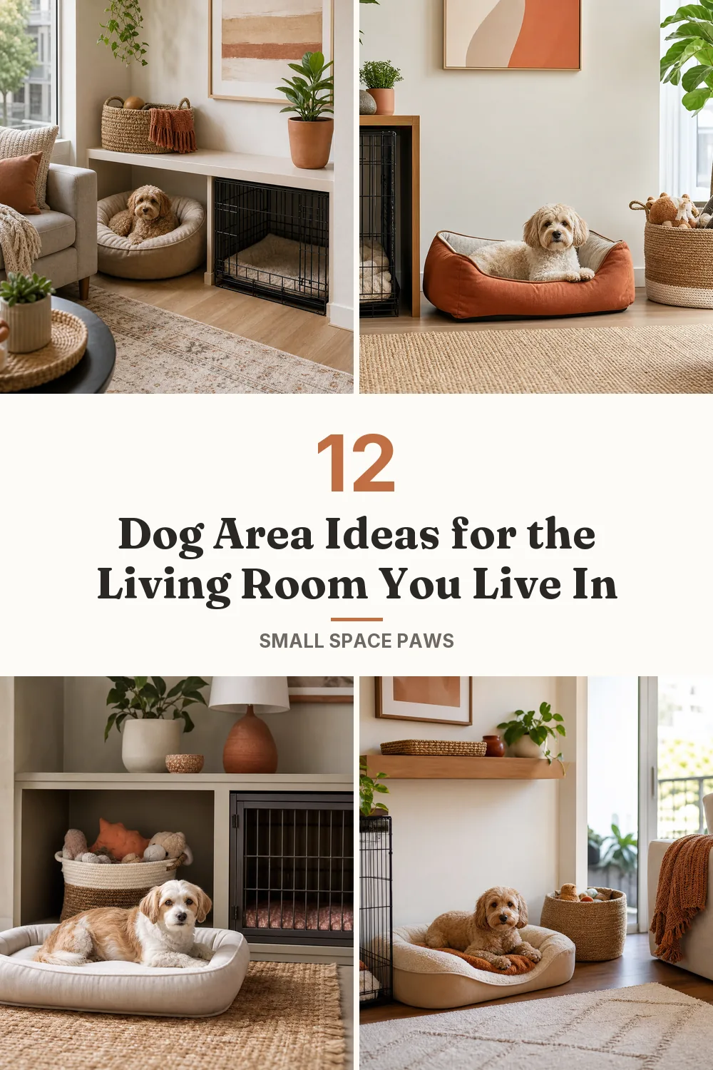 12 Dog Area Ideas for the Living Room