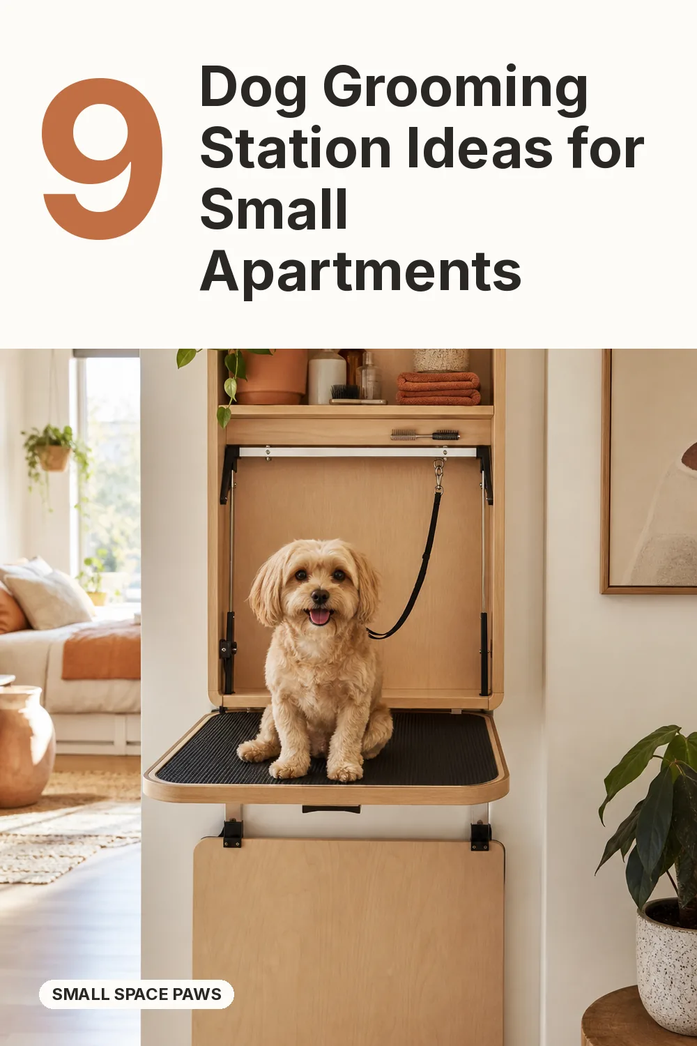 9 Dog Grooming Station Ideas for Small Apartments