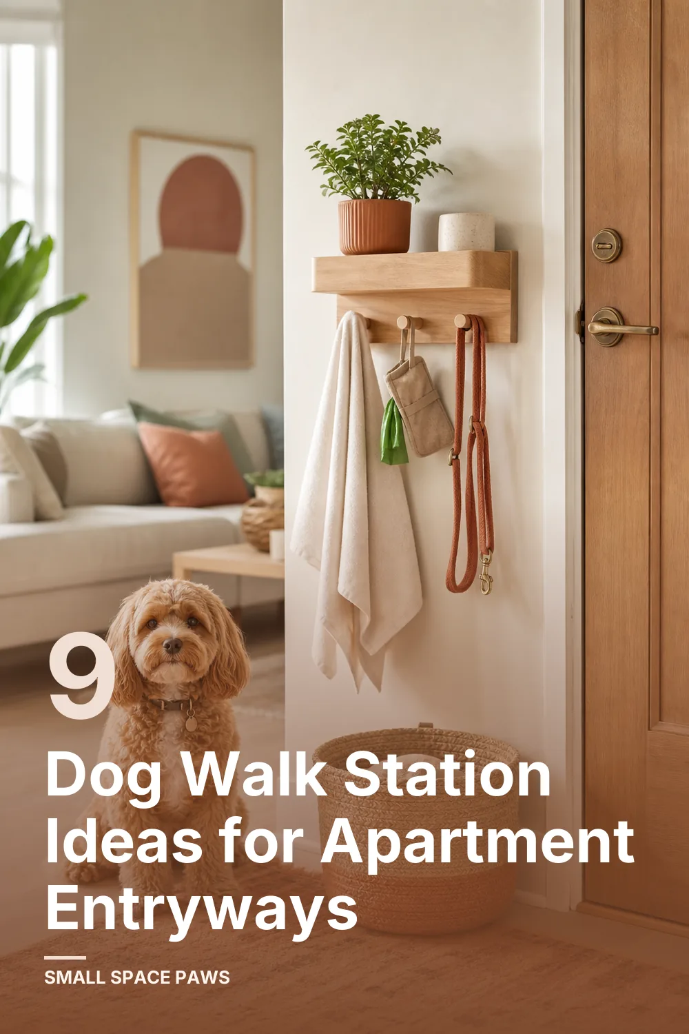 9 Dog Walk Station Ideas for Apartment Entryways