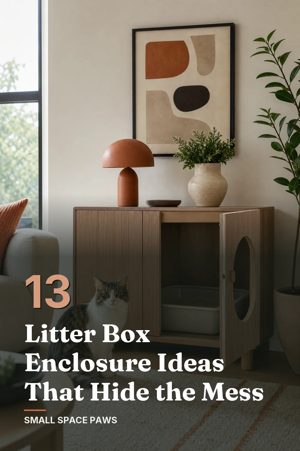 13 Litter Box Enclosure Ideas That Hide the Mess