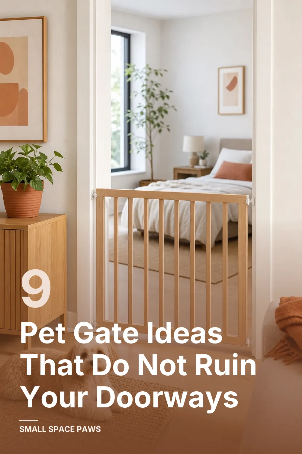 9 Pet Gate Ideas That Do Not Ruin Your Doorways
